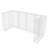 Garbage Can Storage Trash Can Enclosure Galvanized Steel Wire Mesh