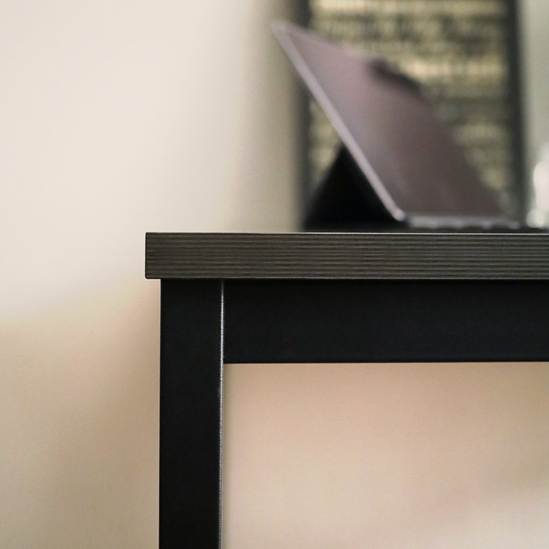 Bureau Lakeicha, Noir, H 29,5 po x l 47,2 po x P 23,6 po, Noir, noir, noir, noir