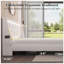 Base de lit grand format avec lumières DEL, station de charge et tête de lit à losanges pour un confort moderne-106041673-106041674