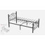 Double Size Metal Bed Frame with Headboard and Footboard, Classic Platform Bed, Mattress Foundation with Steel Slat Support, No Box Spring Needed, Easy Assembly, Mattress Not Included-767413758