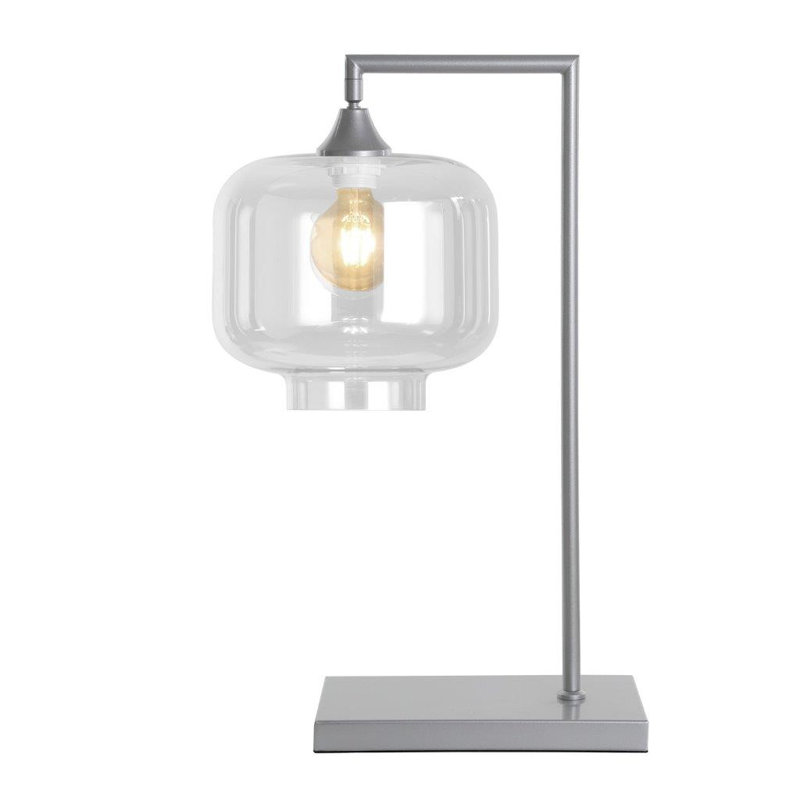 Muhlfeld Metal Table Lamp, Silver