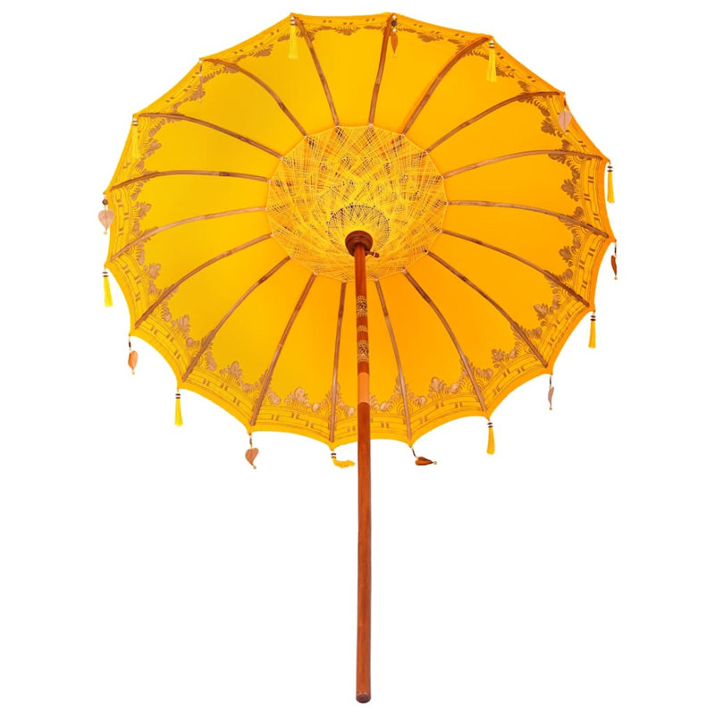 Parasol, 260cm H x 185cm W x 185cm D