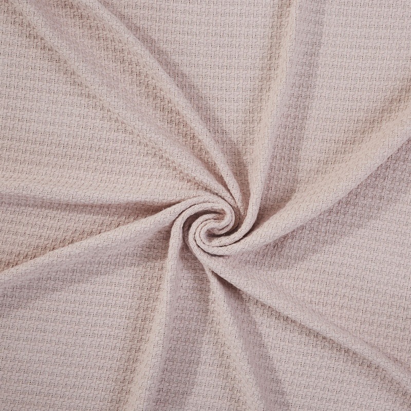 Couverture en coton , Simple, Vieux rose