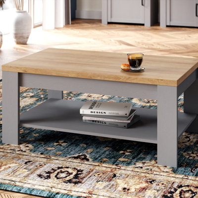 Alhed 4 Legs Coffee Table with Storage