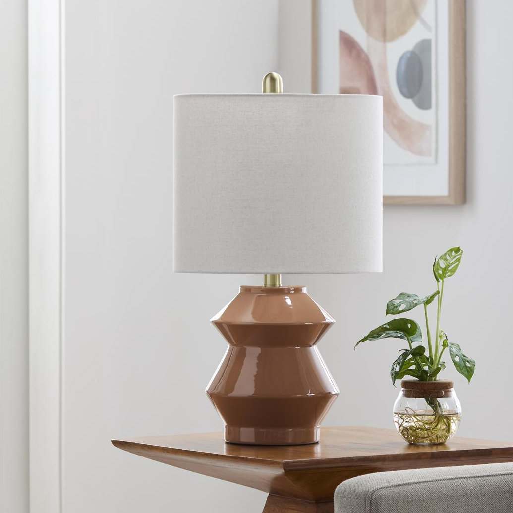Boyes Ceramic Table Lamp, Brown