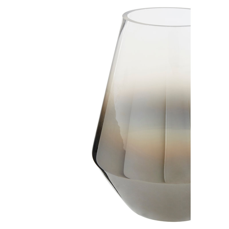 Alexa Glass Table Vase, 26cm H x 22cm W x 22cm D