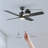 52" Pull Chain Indoor Ceiling Fan with Light-872019402