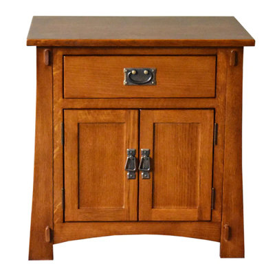 Vergie 26'' W Solid Wood Nightstand