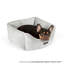 Lit réversible pour chien en gris clair - petit-200996460-200996463