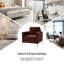 Fauteuil club capitonné en velours Cedarpoint-1571821691