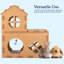 Maison pour chat PETMAKER - Maison pour chat en carton avec tampons à gratter, jouets et herbe à chat - Maison pour chat à plusieurs niveaux pour chats d'intérieur, chatons et petits animaux-126451494