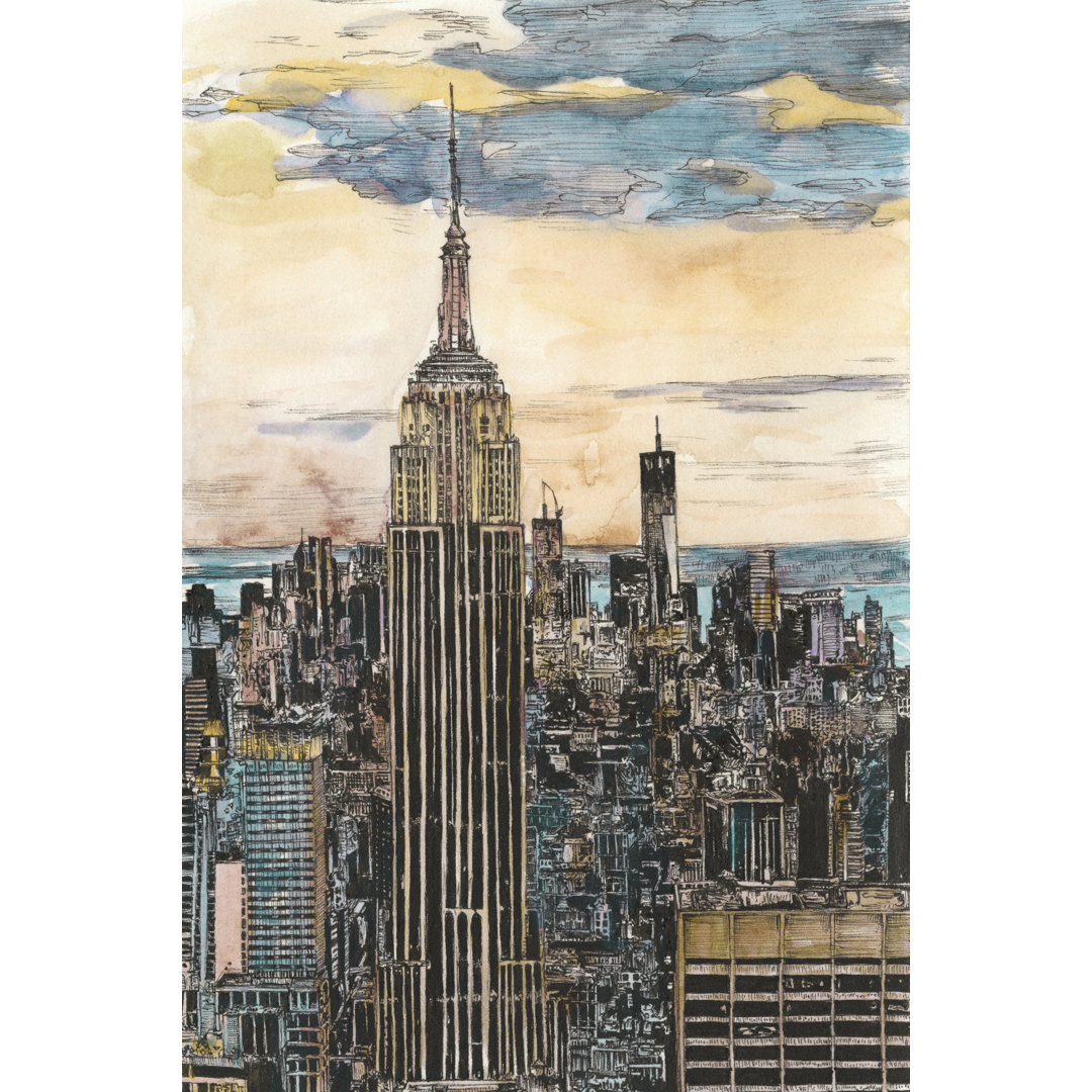 Leinwandbild US Cityscape-NYC von Melissa Wang