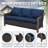 Rattan 75“Armrest Couch Sofa-1409943635