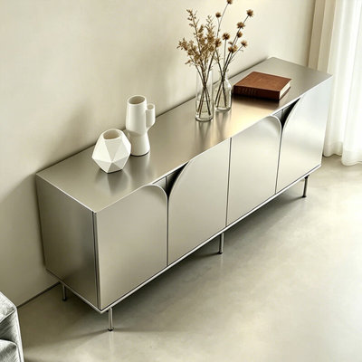 Italian-style minimalist luxury sideboard