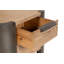 48cm W Metal Bedside Table