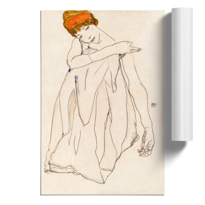 Dancer by Egon Schiele - Frameless Print