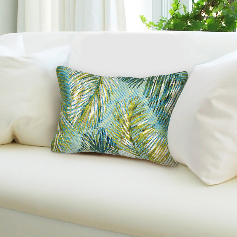 Coussin intérieur / extérieur Liora Manne, Turquoise