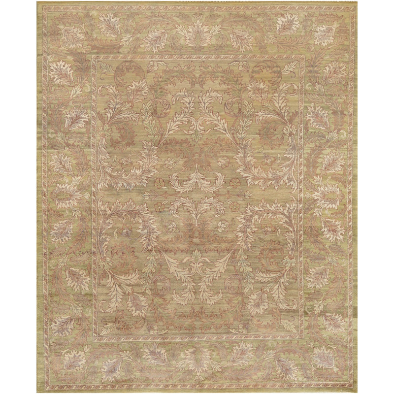 Agra Wool Oriental Indoor Rug