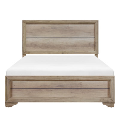 Mobilier de chambre à coucher simple - Finition de la planche pour un décor d'aspect naturel