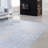 Jahiem Abstract Starlight Beige Gray High Low Area Rug-1385135413