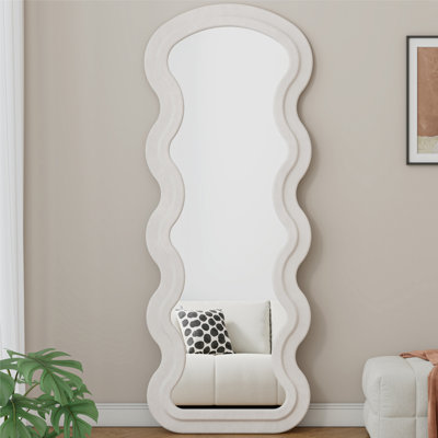 Exquis miroir artistique pleine grandeur pour la décoration intérieure