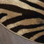 Poway Animal Print Dark Brown/Beige Area Rug-23286555