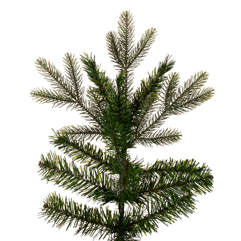 Artificial Slim Douglas Fir Christmas Tree, 12 ft