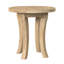 Cambria Outdoor Round Teak Side Table