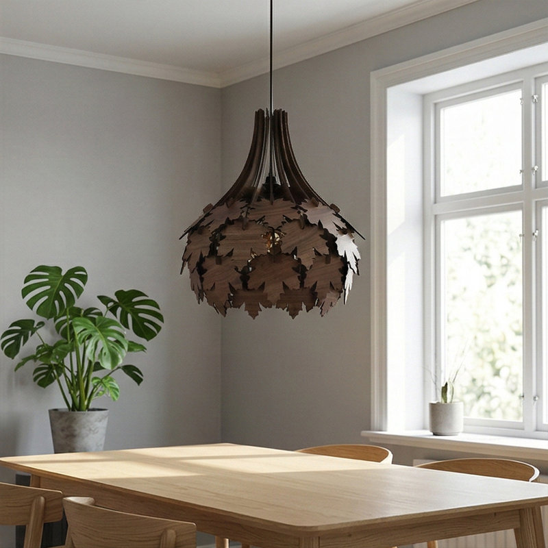 Luminaire suspendu réglable 1 lumière Heigt