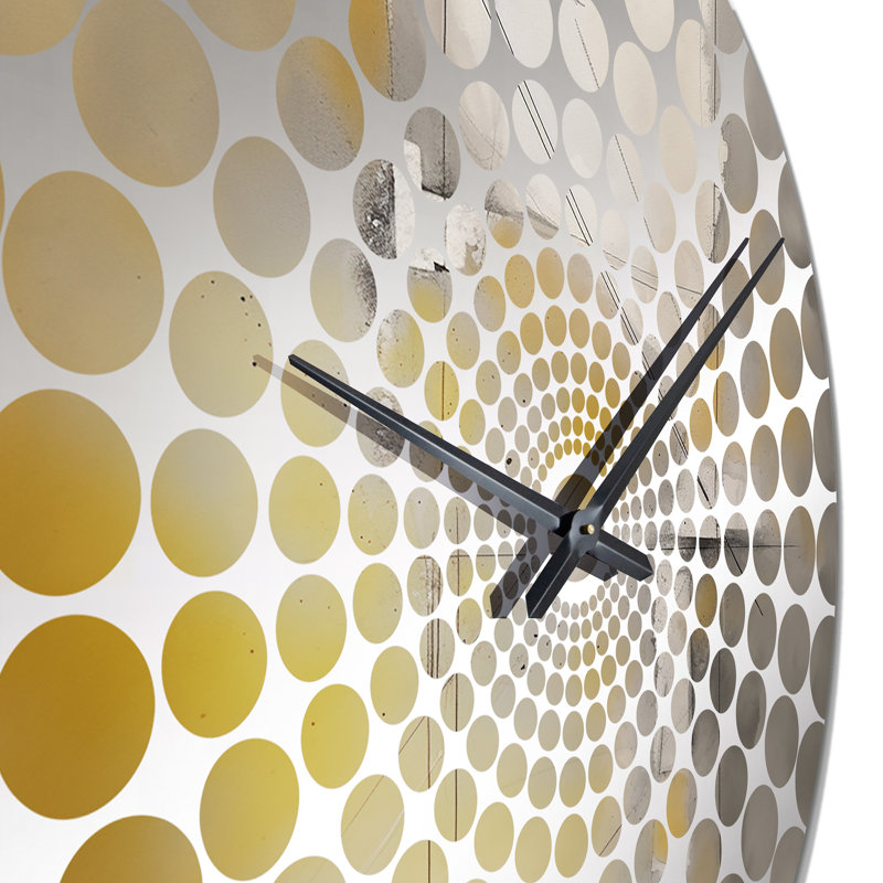 Horloge murale Auzhane - Minimalisme abstrait, Grand