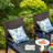 Sutiya 8 - Person Patio Dining Set Umbrella Hole Included Rectangular Table with Cushions Included-95203820