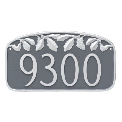 1-Line Wall Address Plaque