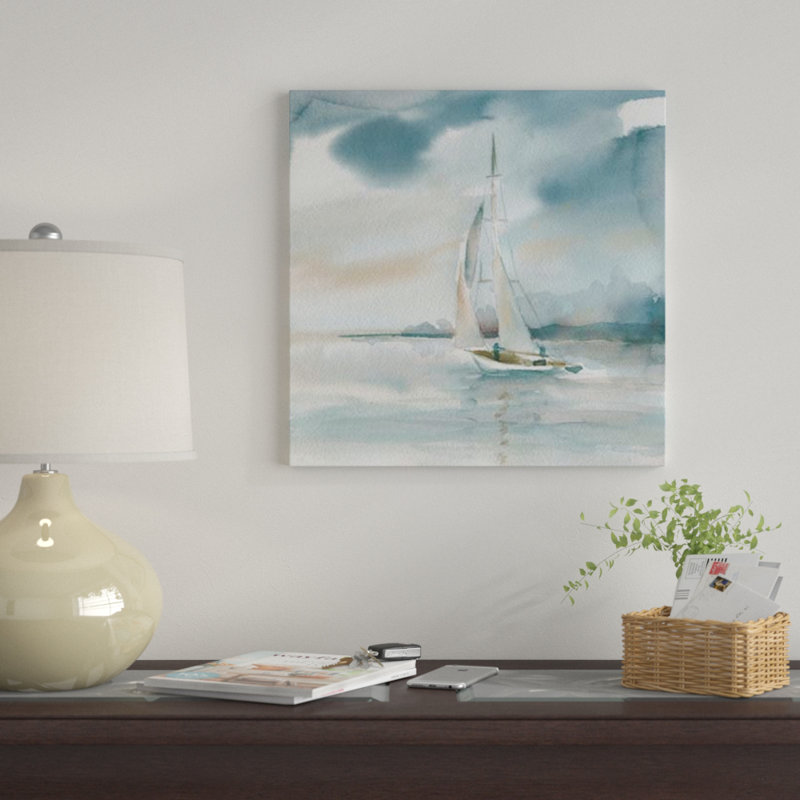 «Subtle Mist», reproduction sur toile, H 37 po x l 37 po x P 1,5 po, Pas de tapis, Toile tendue