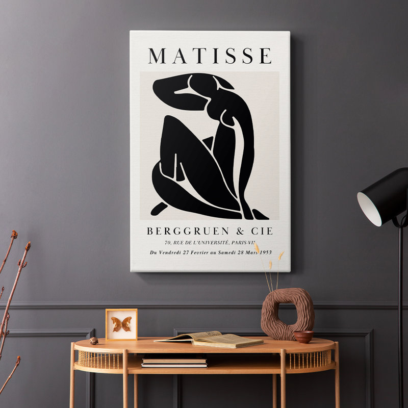 Matisse CDXC, reproduction encadrée - galerie Cavas, H 48 po x l 32 po