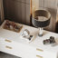 Table de chevet 2 tiroirs Jawahir-1626314079
