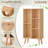5 Cube Bookshelf 3-Tier Bookcase With Legs,Book Shelf Cute Storage Organizer,Free Standing Open Toy Shelves Wood Bookshelves,Display Bookcases For Bedroom,Living Room-18938606