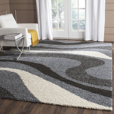 Driffield Shag Performance Abstract Rug