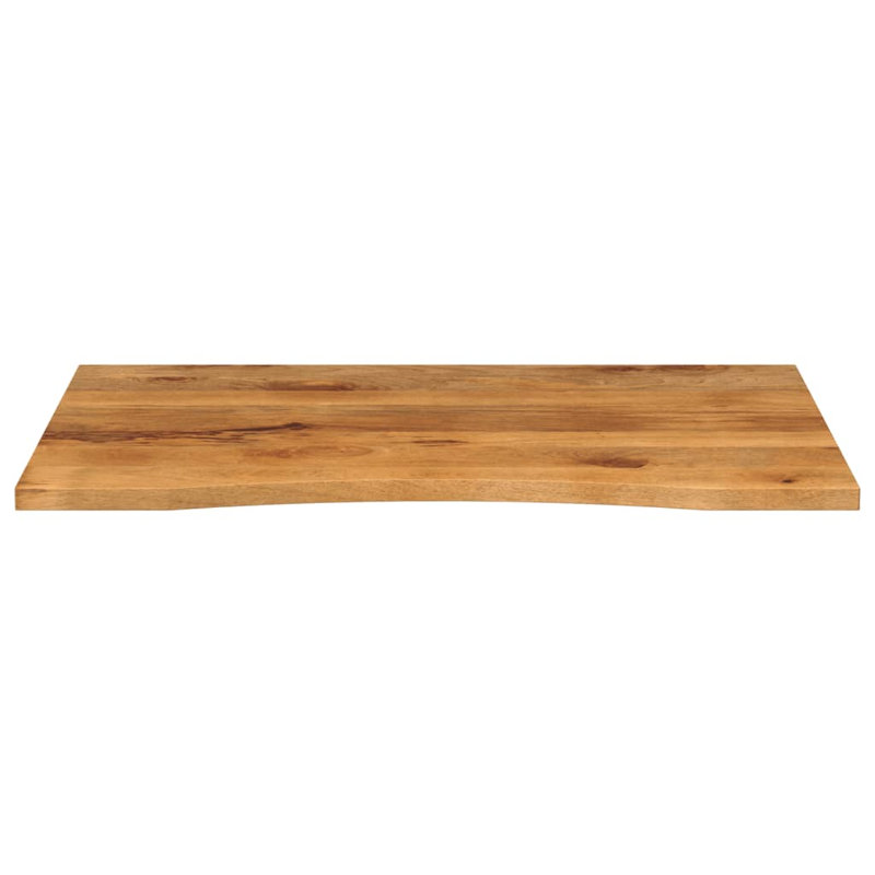 Weissport Solid Wood Table Top, 2.5cm H x 110cm W x 80cm D, Brown