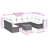 Vidaxl Garden Sofa Set
