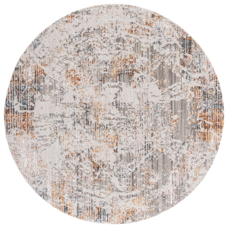 Princeton Performance Abstract Rug, Round 6'7"