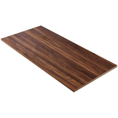 Kaboon Universal Tabletop, Solid One-Piece Melamine Table Top, Home and Office Countertop