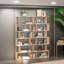 Onasander Bookcase 6 Tier Display Stand Room Bookshelf Storage Drawers Divider