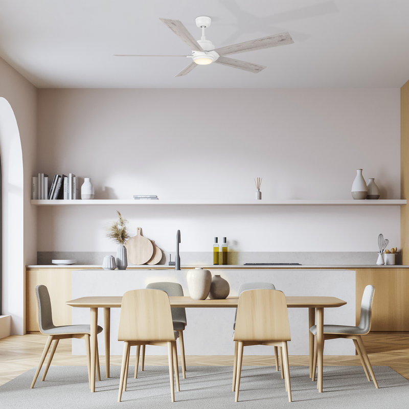 Ventilateur de plafond avec lumières DEL , Blanc