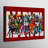 New Superheroes Logo Characters Illustration - Wrapped Canvas Rectangle Graphic Art on Canvas-70893859