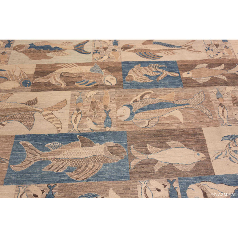 One-of-a-Kind 8'4" X 9'8" Hand Knotted Area Rug