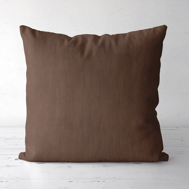 Cushion 18 X 18 Tiya Teal, Chocolate