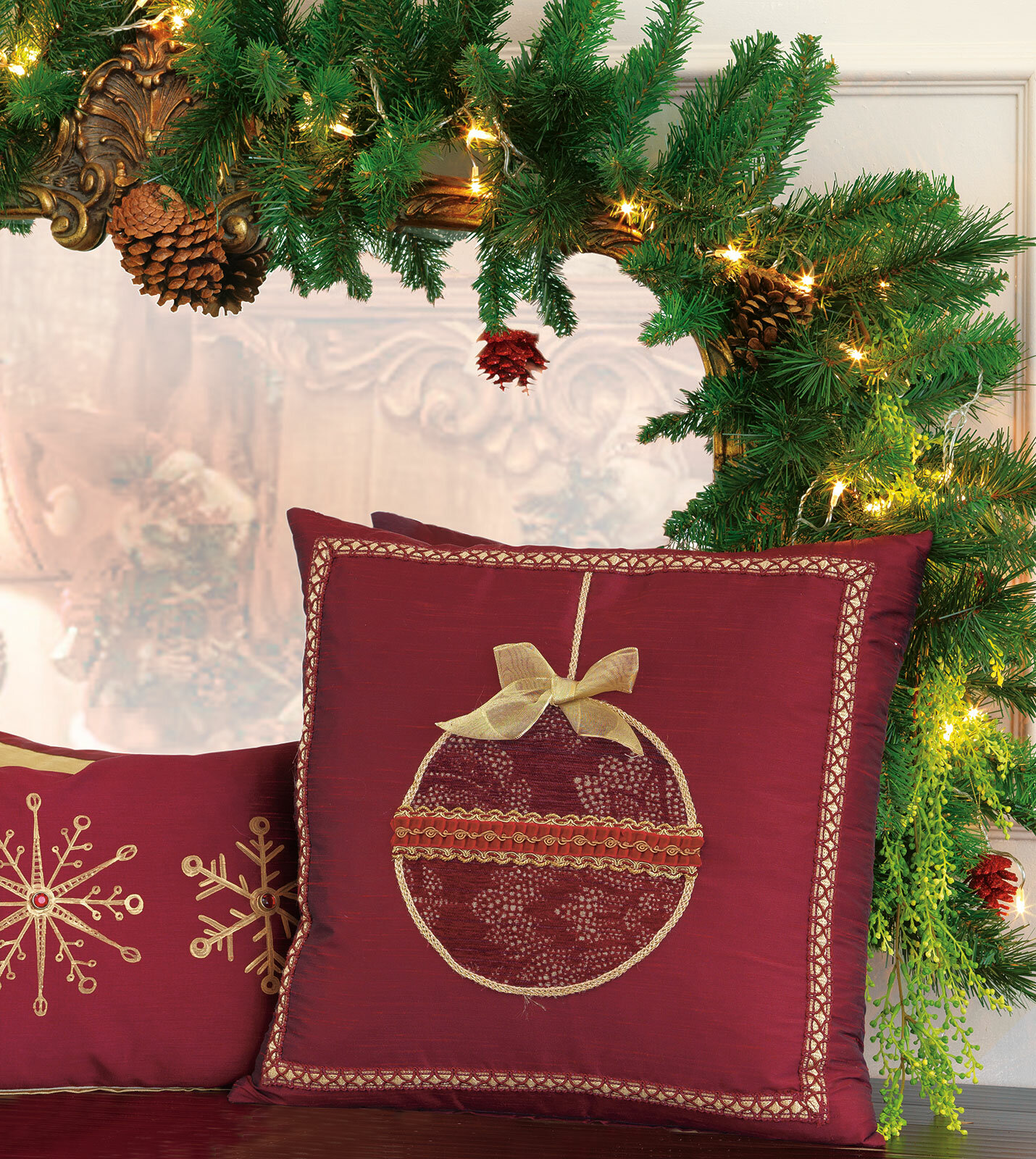 Holiday by Studio 773 Tree Christmas Pillow Cover & Insert Eastern Accents