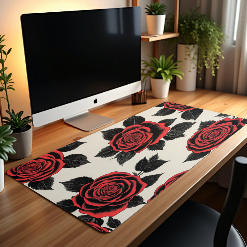 Polyester Desk Pad, 31.5x15.5
