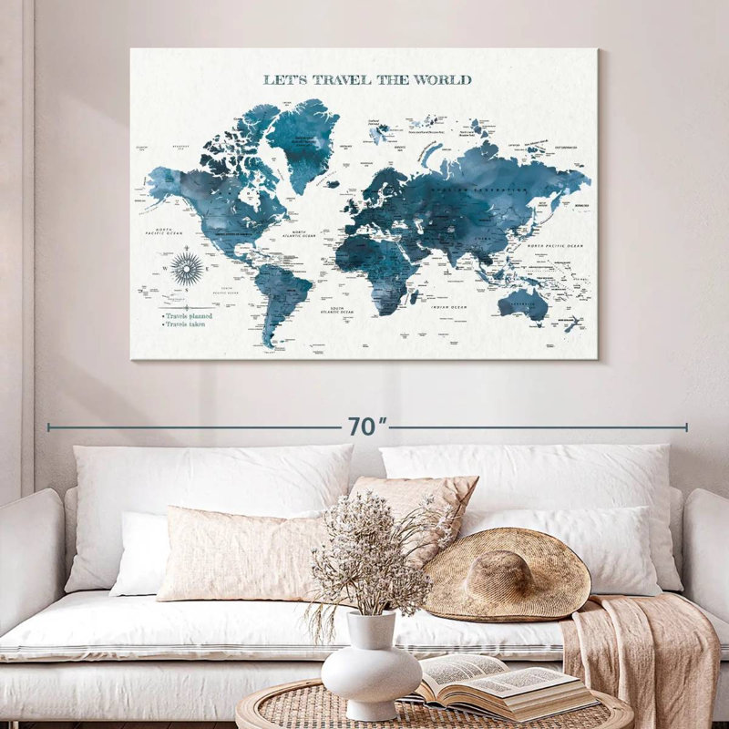 Let's Travel IV, H 34 po x l 51 po