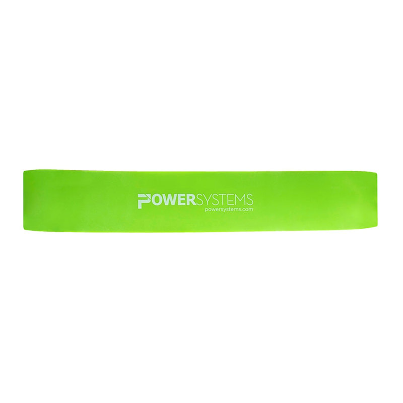 Power Systems 12" Versa Loop Resistance Bands (10-Pack) - Light (7-27 lb) Durable Workout Bands